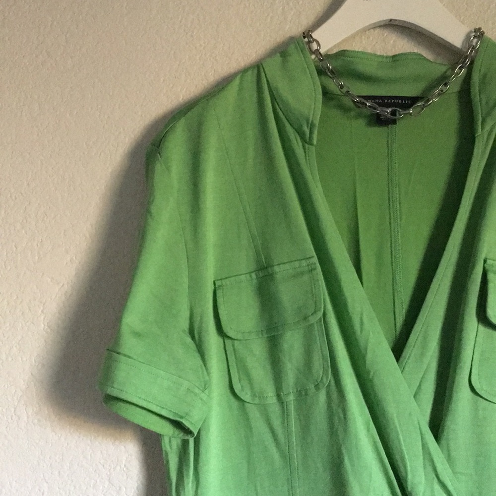 “Grass is greener” dress